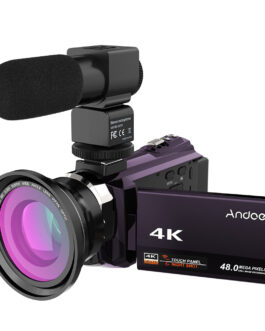 Andoer 4K 1080P 48MP WiFi Digital Video Camera