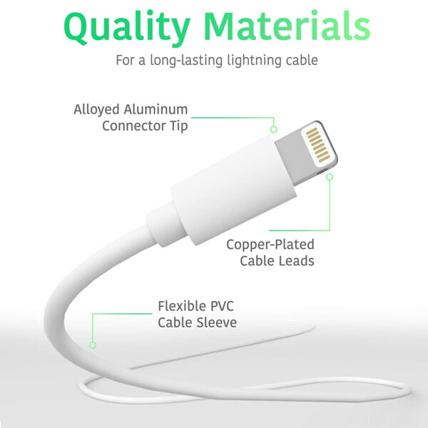 TalkWorks iPhone Charger Lightning Cable 10ft Long – Image 4
