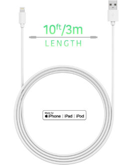 TalkWorks iPhone Charger Lightning Cable 10ft Long