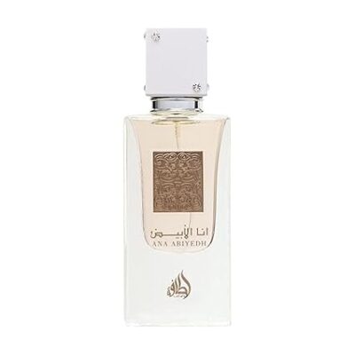 Lattafa Perfumes Ana Abiyedh for Unisex Eau de Parfum Spray, 2.0 Ounce