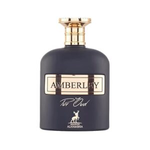 Amberley Pure Oud 3.4oz by Al Hambra edp 100 ml