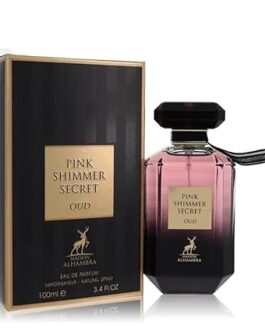 Maison Alhambra Pink Shimmer Secret Oud Eau De Parfum Spray (Unisex) 3.4 oz