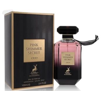 Maison Alhambra Pink Shimmer Secret Oud Eau De Parfum Spray (Unisex) 3.4 oz