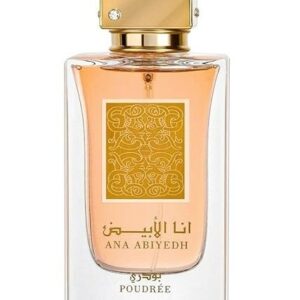 Lattafa Perfumes Ana Abiyedh Poudree for Women Eau de Parfum Spray, 2.0 Ounce / 60 ml