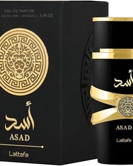 Lattafa Asad Luxury Long Lasting Perfume Refreshing Oud and Musk Fragrance 100ml Unisex