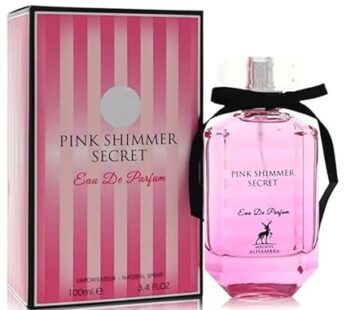 Maison Alhambra Pink Shimmer Secret Eau De Parfum Spray 3.4 Oz