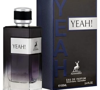 Maison Alhambra Yeah Eau de Parfum Spray for Men, 3.4 Ounce