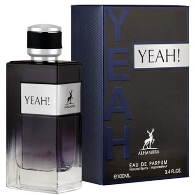 Maison Alhambra Yeah Eau de Parfum Spray for Men, 3.4 Ounce