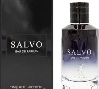 Roll over image to zoom in Maison Alhambra Salvo for Men Eau de Parfum Spray, 3.4 Ounces / 100 ml