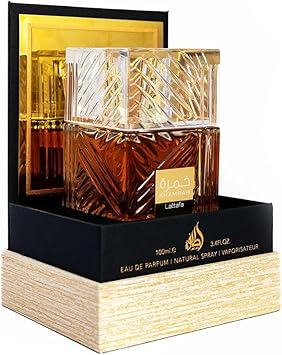 Khamrah Eau de Parfum Lattafa Unisex Perfumes 100 ml Vanilla Sweet Warm Spicy Woody Vanilla