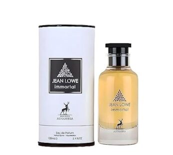 Maison Alhambra Jean Lowe Immortal Eau De Parfum Spray for Men, 3.4 Ounce