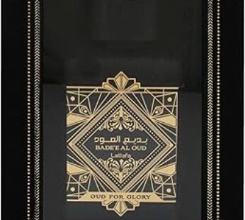 Lattafa Perfumes Bade’e Al Oud Amethyst for Unisex Eau de Parfum Spray, 3.4 Ounce