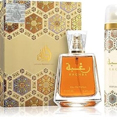 Arabic Perfume Raghba By Lattafa , Assortment Of 2 Pieces
