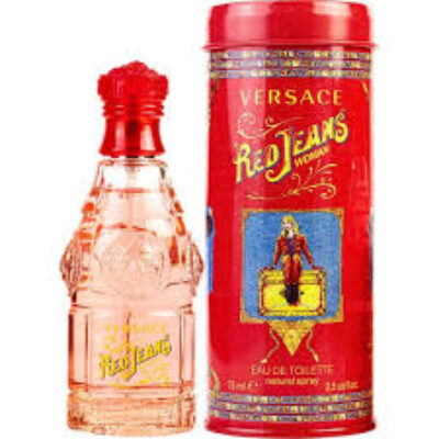 VERSACE Red Jeans for Women