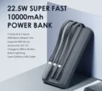 Batterie externe Oraimo Slice Link Pro 10000 mAh 22,5 W