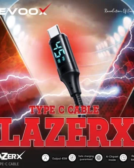 REVOOX Data Cable USB to Type-C 45W LazerX RDC-X01