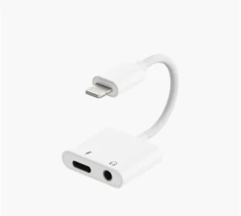 REVOOX Adapter Lightning to 3.5mm Jack+Lightning RA-L02