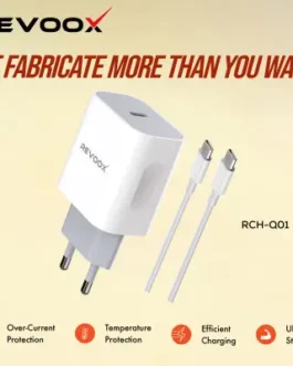 REVOOX Charger PD 20W with Cable Type-C to Type-C