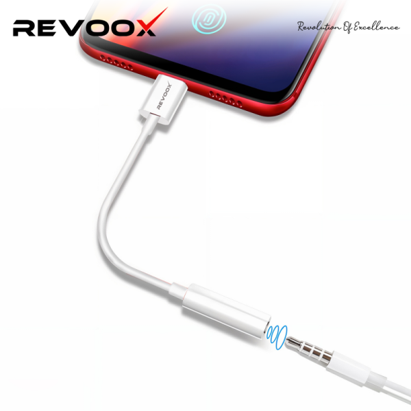 REVOOX Adapter Lightning to Jack 3.5mm RA-L01 adaptateur audio