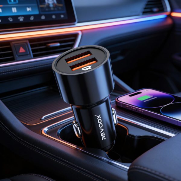 REVOOX CAR CHARGER 18W RCC-U03 chargeur voiture USB