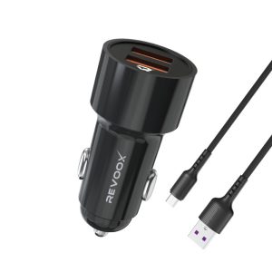 REVOOX CAR CHARGER 18W RCC-UM03 chargeur voiture USB
