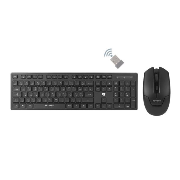 REVOOX Wireless Combo WORKET RKM-B201 clavier souris sans fil