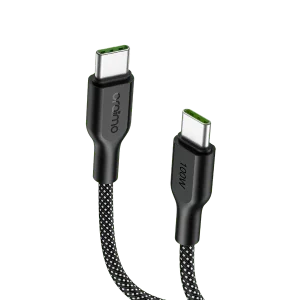 oraimo BraidLine 100W câble Type-C vers Type-C tressé