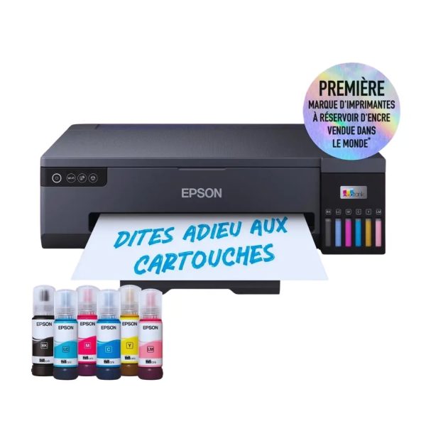 Epson EcoTank L8050 Imprimante Photo et cartes PVC